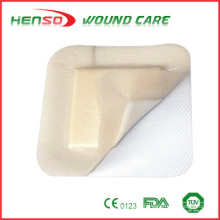 HENSO Gentle Absorbent Silicone Bordered Foam Dressing